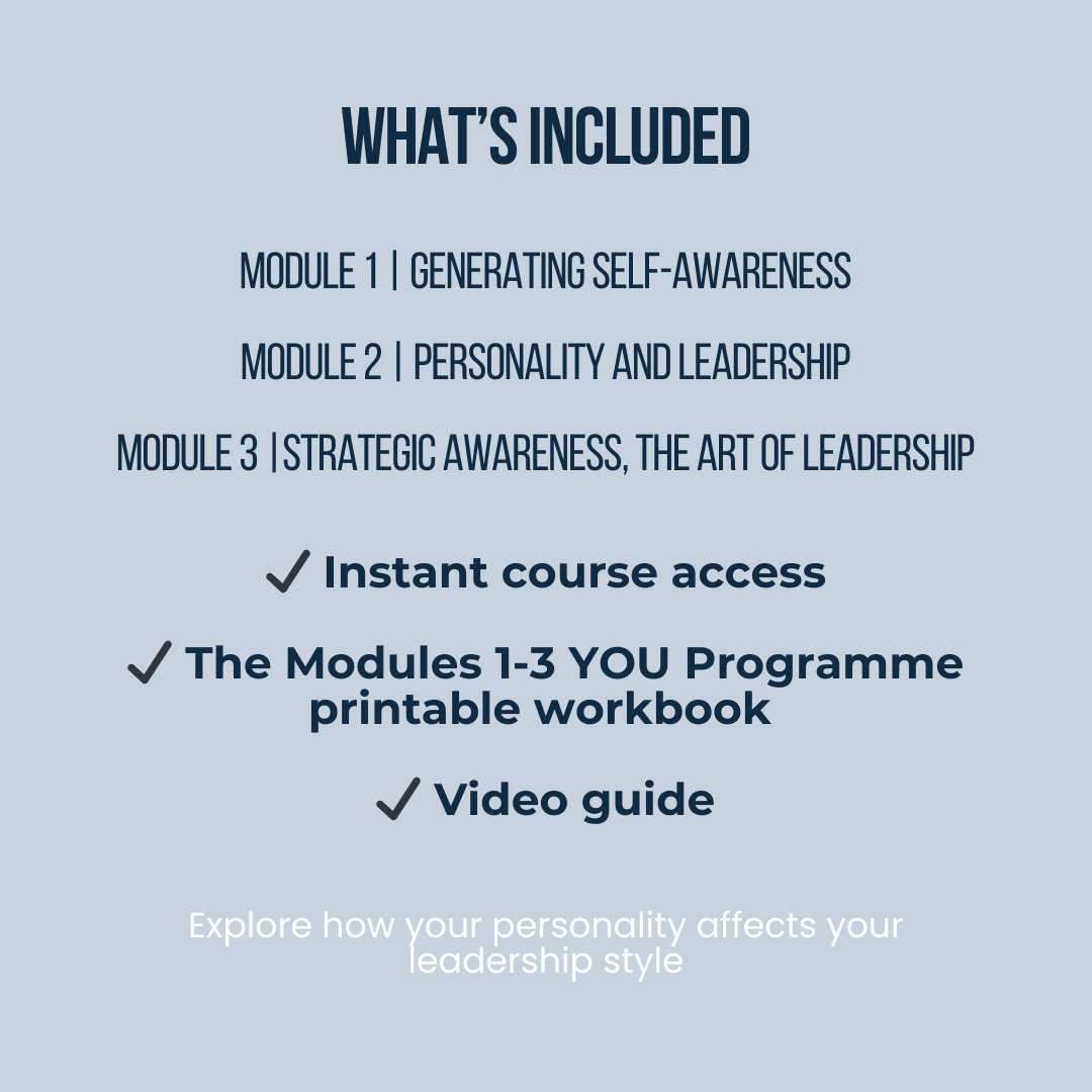YOU Programme Digital Leadership Series Bundle Modules 1-3