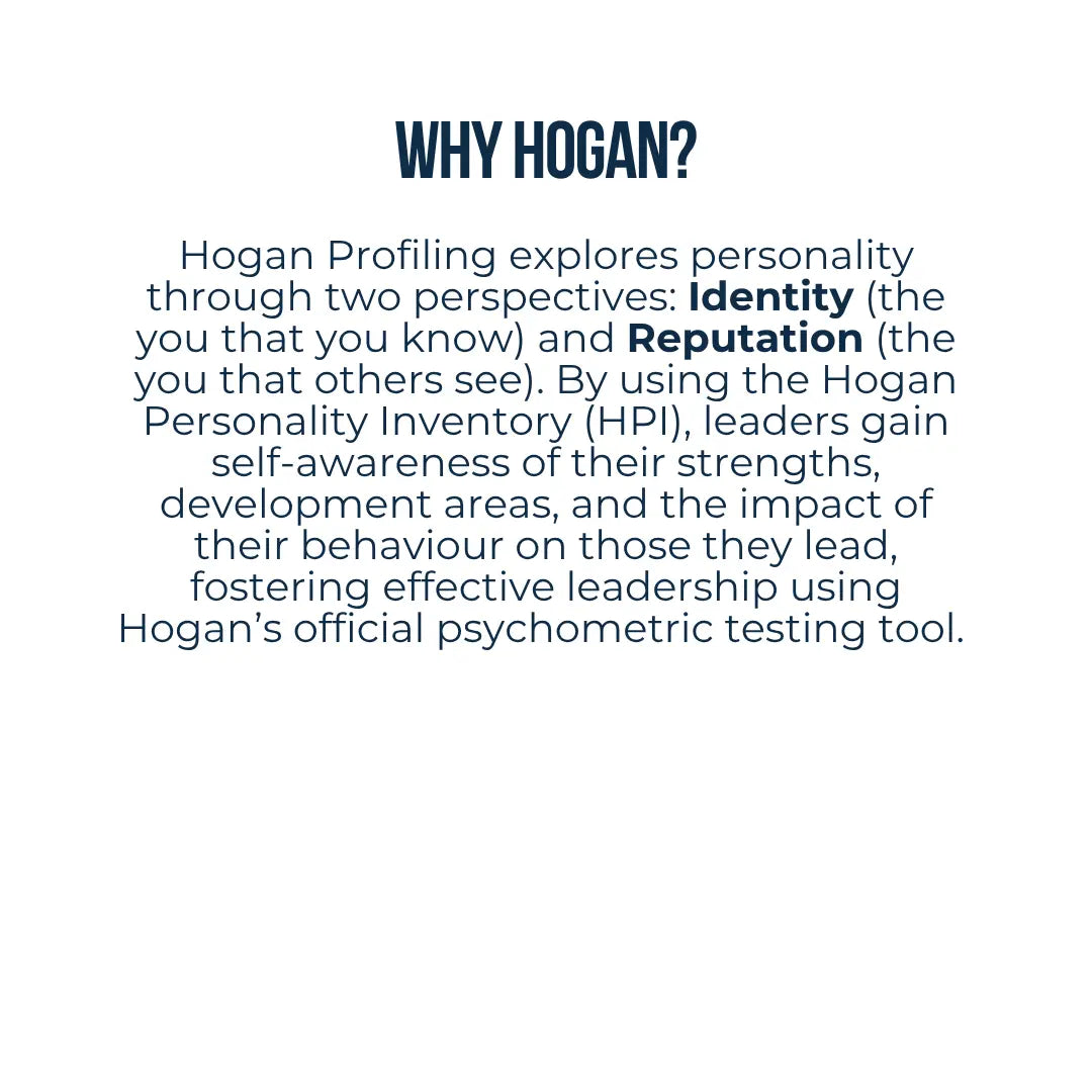Hogan Profile + 1:1 Coaching Session My Store