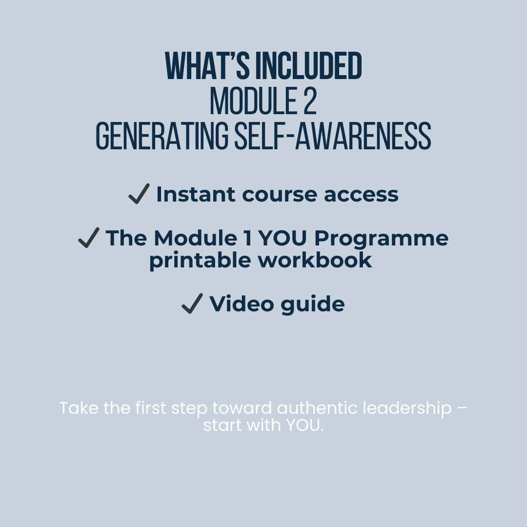 Module 2 | Personality and Leadership | YOU Programme Digital Leadership Series
