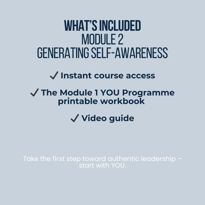 Module 2 | Personality and Leadership | YOU Programme Digital Leadership Series