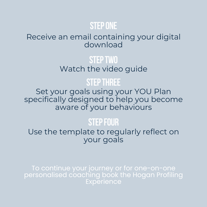 The YOU Plan Goal Setting Template + Video Guide