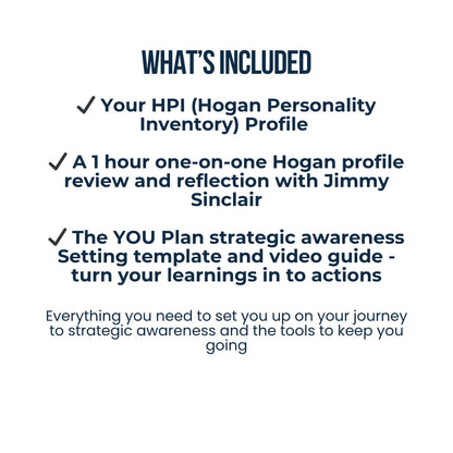 Hogan Profile + 1:1 Coaching Session My Store