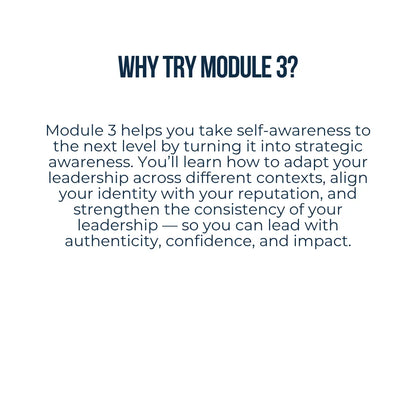 Module 3 | Strategic Awareness, the Art of Leadership | YOU Programme Digital Leadership Series The People Outfit