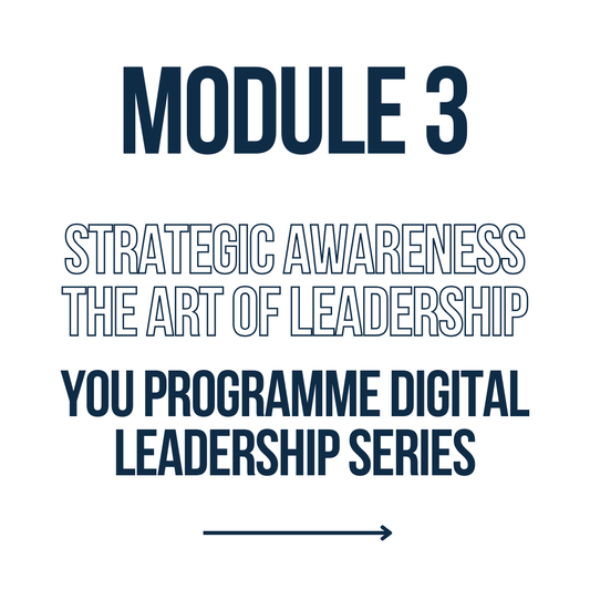 Module 3 | Strategic Awareness, the Art of Leadership | YOU Programme Digital Leadership Series