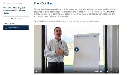 The YOU Plan Goal Setting Template + Video Guide My Store