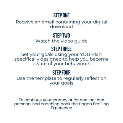 The YOU Plan Goal Setting Template + Video Guide My Store