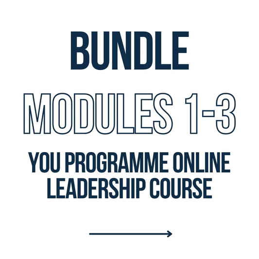 YOU Programme Online Leadership Course Bundle Modules 1-3